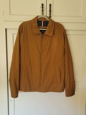 Tommy Hilfiger Men's Brown Harrington Jacket